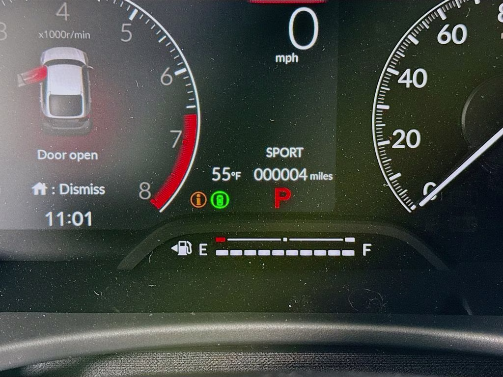 2026 Meteorite Gray Metallic Honda Civic Sport FWD Hatchback