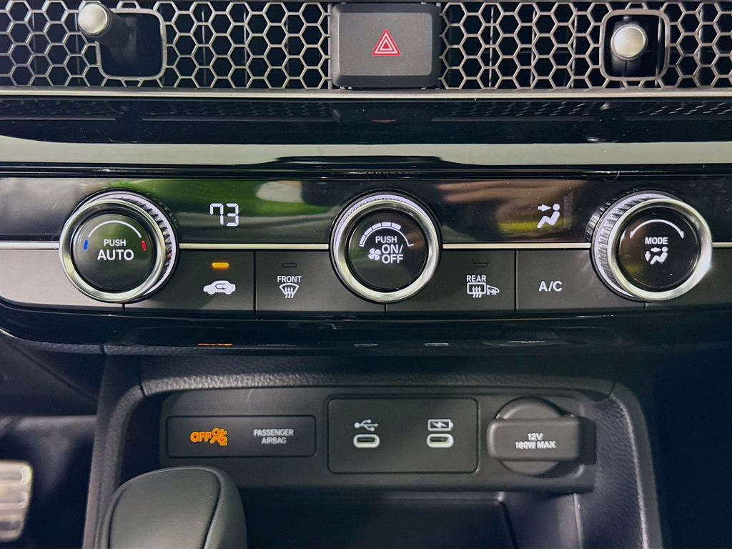 2026 Meteorite Gray Metallic Honda Civic Sport FWD Hatchback