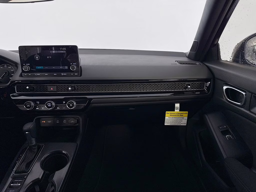 2026 Meteorite Gray Metallic Honda Civic Sport FWD Hatchback