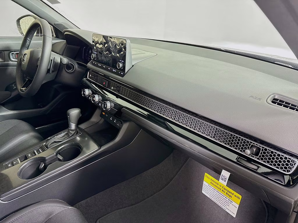 2026 Meteorite Gray Metallic Honda Civic Sport FWD Hatchback