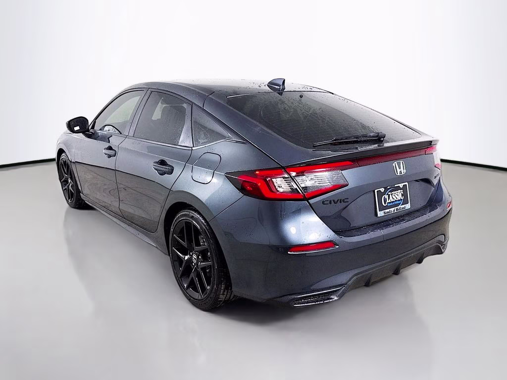 2026 Meteorite Gray Metallic Honda Civic Sport FWD Hatchback