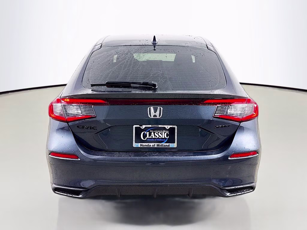 2026 Meteorite Gray Metallic Honda Civic Sport FWD Hatchback