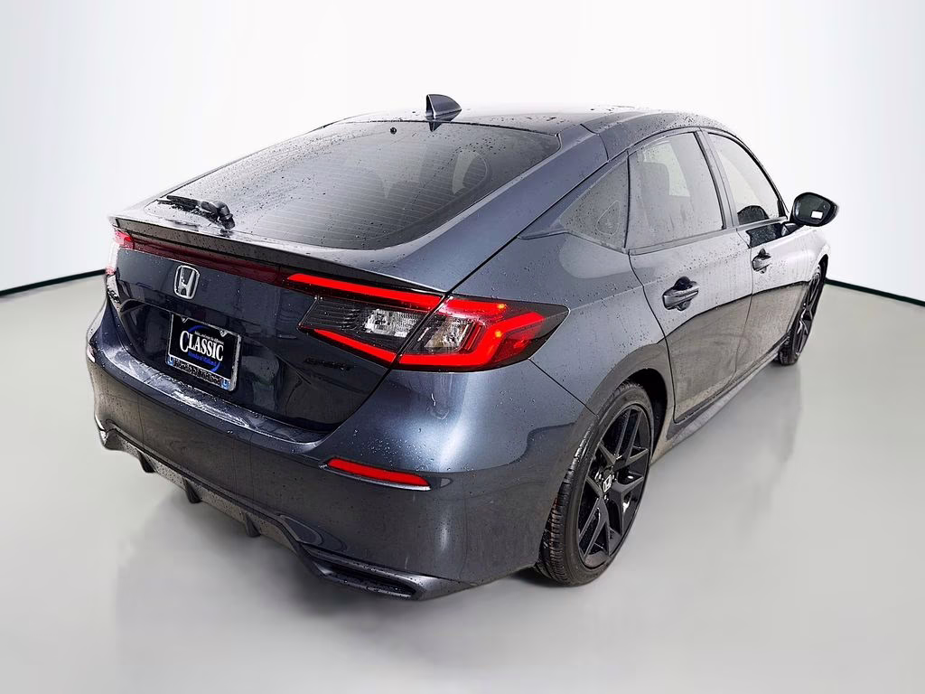 2026 Meteorite Gray Metallic Honda Civic Sport FWD Hatchback