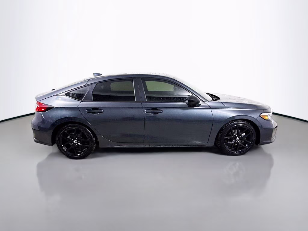 2026 Meteorite Gray Metallic Honda Civic Sport FWD Hatchback