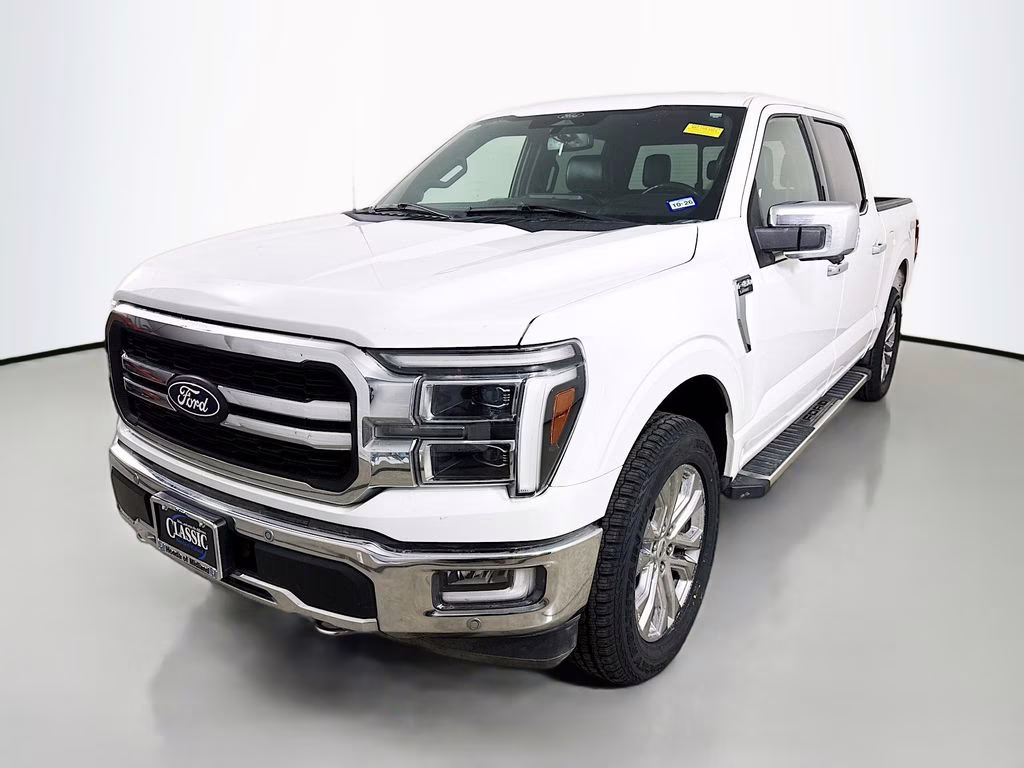 2024 Oxford White Ford F-150 Lariat 4X4 Truck