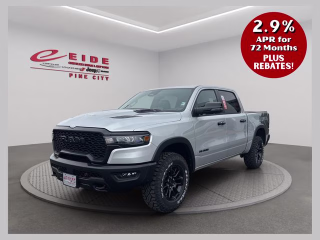 2026 Silver Zynith Ram 1500 Rebel 4X4 Truck