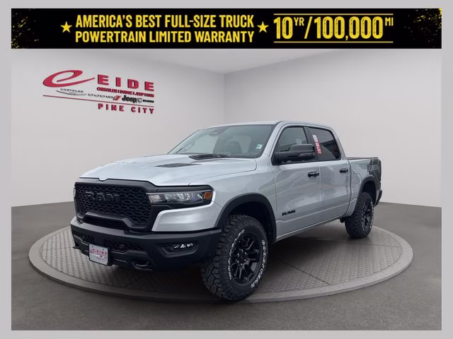 2026 Silver Zynith Ram 1500 Rebel 4X4 Truck