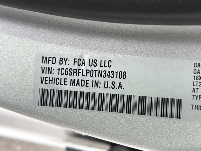 2026 Silver Zynith Ram 1500 Rebel 4X4 Truck