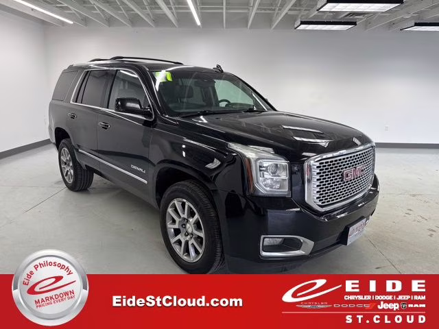 2017 Onyx Black GMC Yukon Denali 4X4 SUV