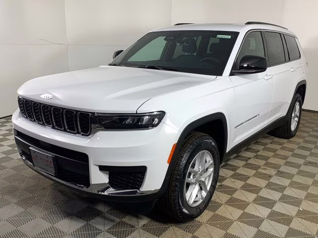 2026 Bright White Clearcoat Jeep Grand Cherokee L Laredo X 4X4 SUV