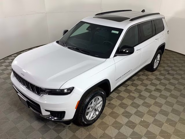 2026 Bright White Clearcoat Jeep Grand Cherokee L Laredo X 4X4 SUV