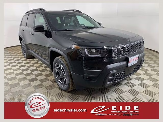 2026 Diamond Black Crystal Pearlcoat Jeep Cherokee Limited 4X4 SUV