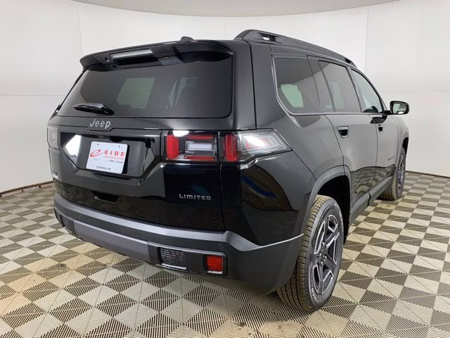 2026 Diamond Black Crystal Pearlcoat Jeep Cherokee Limited 4X4 SUV