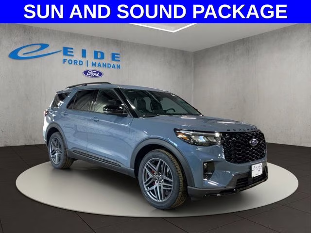 2026 Vapor Blue Metallic Ford Explorer ST 4X4 SUV