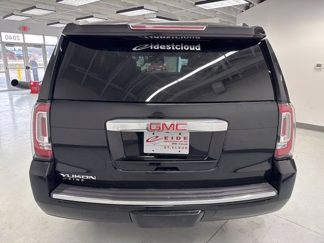 2017 Onyx Black GMC Yukon Denali 4X4 SUV