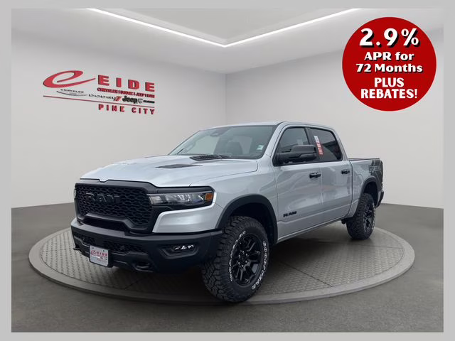 2026 Silver Zynith Ram 1500 Rebel 4X4 Truck