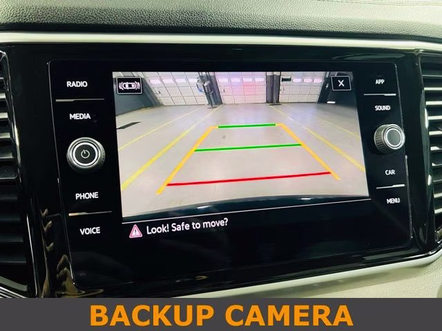 2022 Blue Volkswagen Atlas 3.6L V6 SE w/Technology AWD SUV