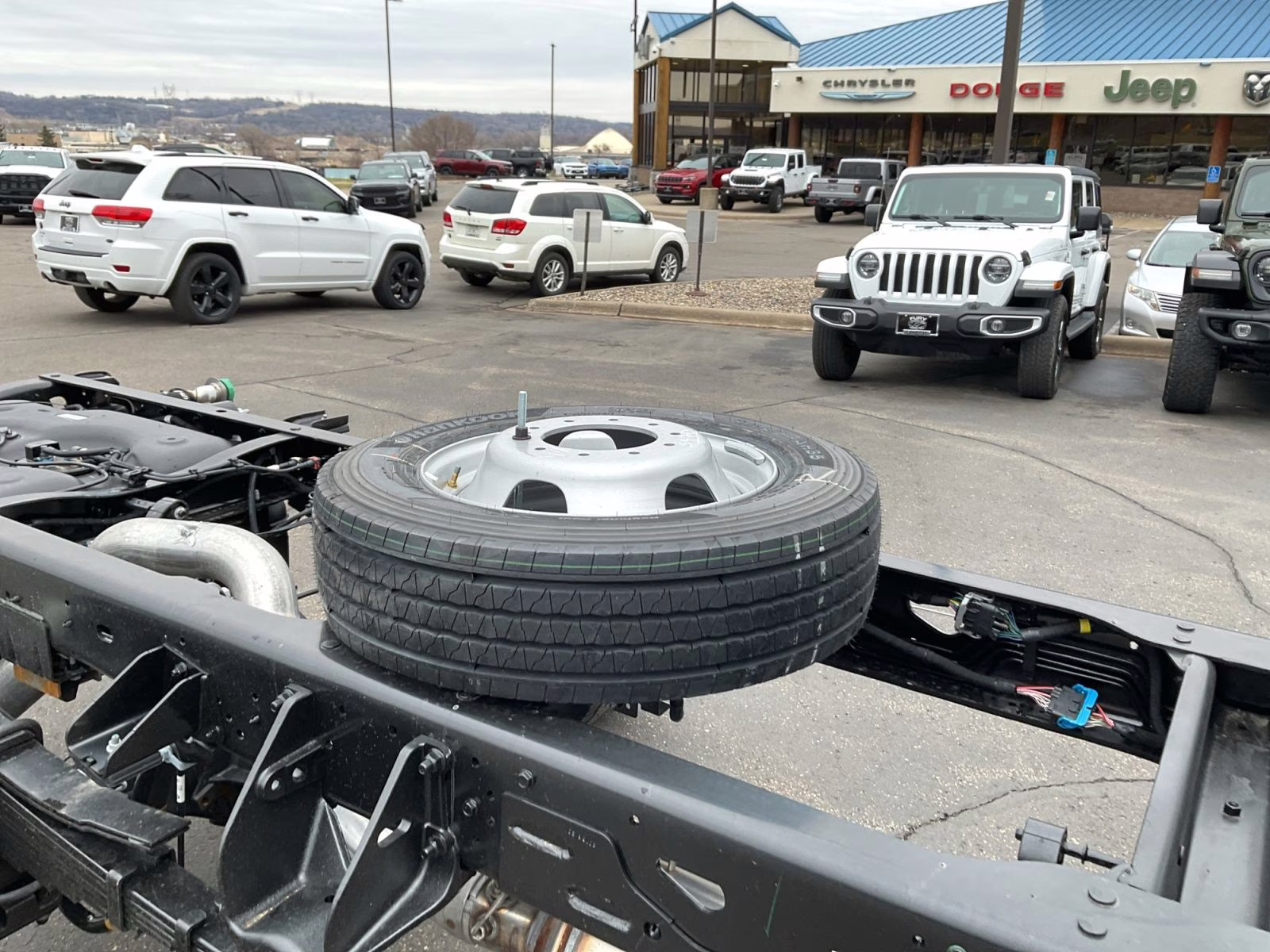 2026 Bright White Clearcoat Ram 5500HD Tradesman 4X4 Truck