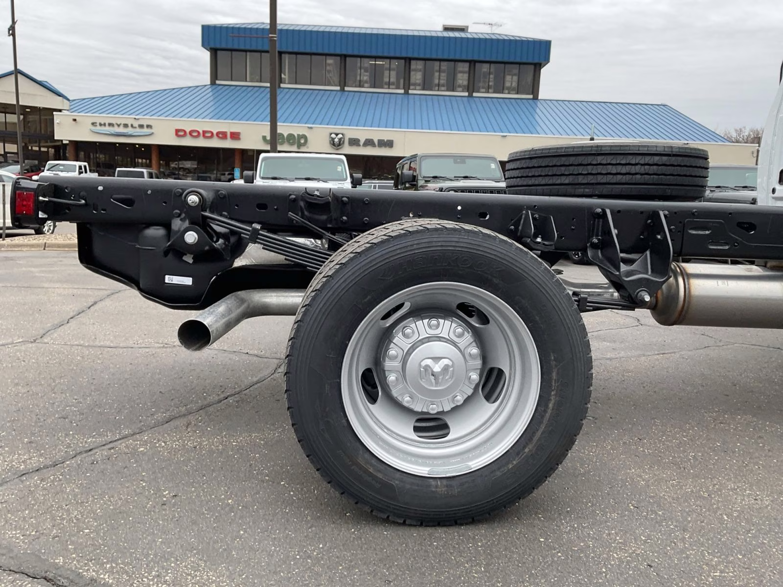 2026 Bright White Clearcoat Ram 5500HD Tradesman 4X4 Truck