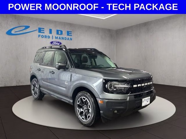 2026 Carbonized Gray Metallic Ford Bronco Sport Outer Banks 4X4 SUV