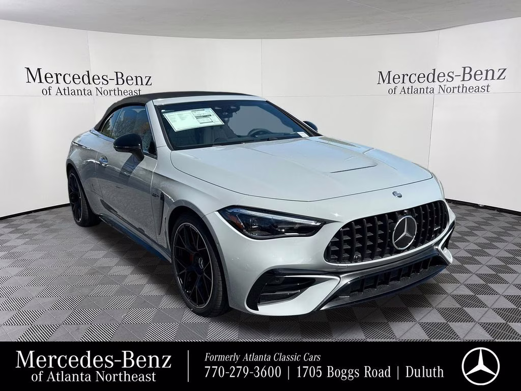 2026 MANUFAKTUR Alpine Gray Metallic Mercedes-Benz CLE CLE 53 AMG AWD Convertible
