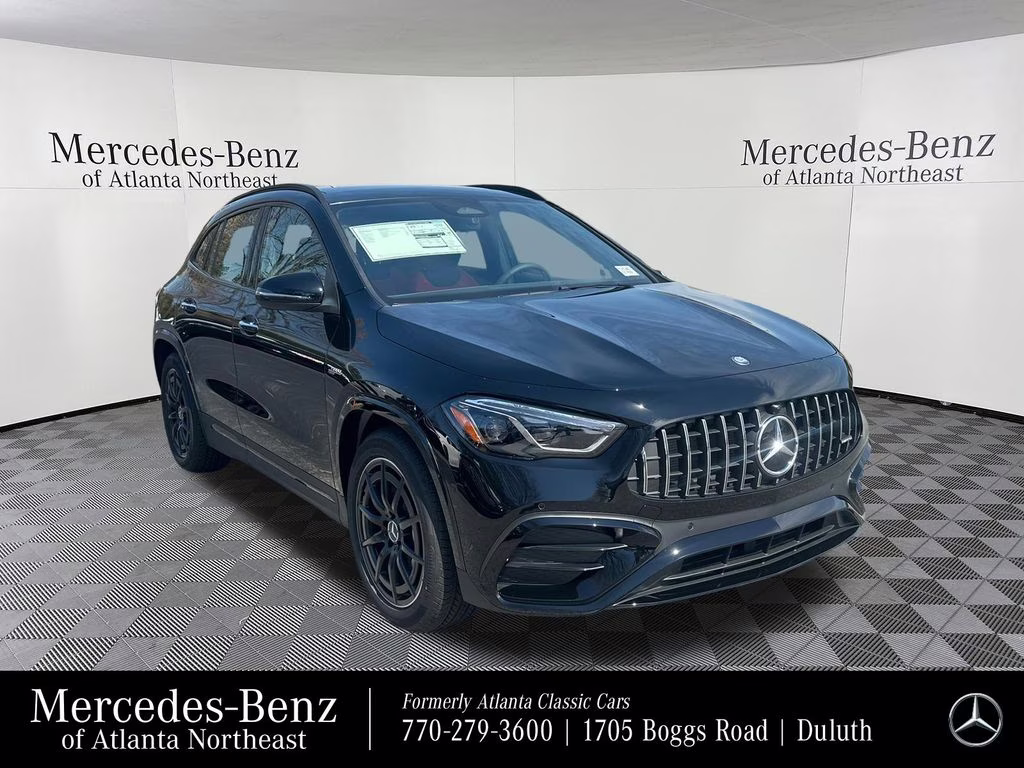 2026 Black Mercedes-Benz GLA GLA 35 AMG AWD SUV