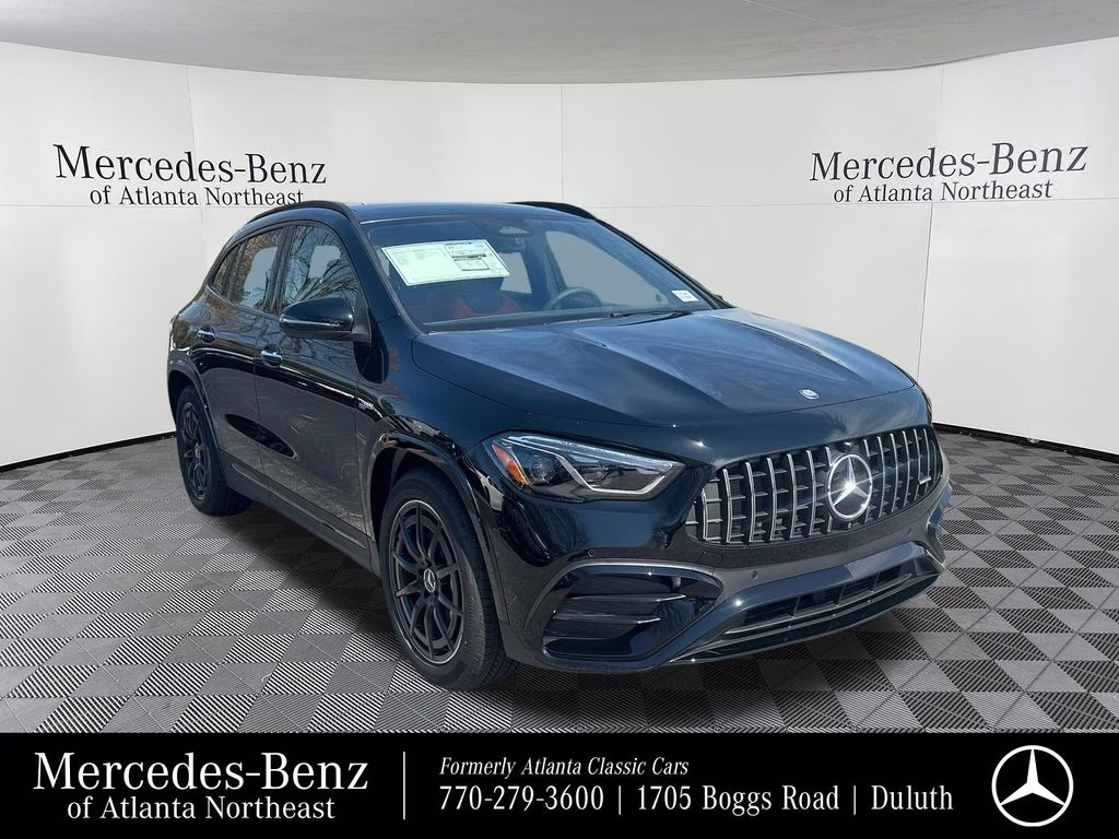 2026 Black Mercedes-Benz GLA GLA 35 AMG AWD SUV