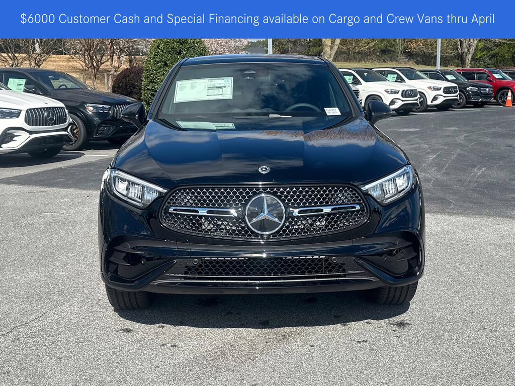 2026 Black Mercedes-Benz GLC GLC 300 Coupe AWD SUV
