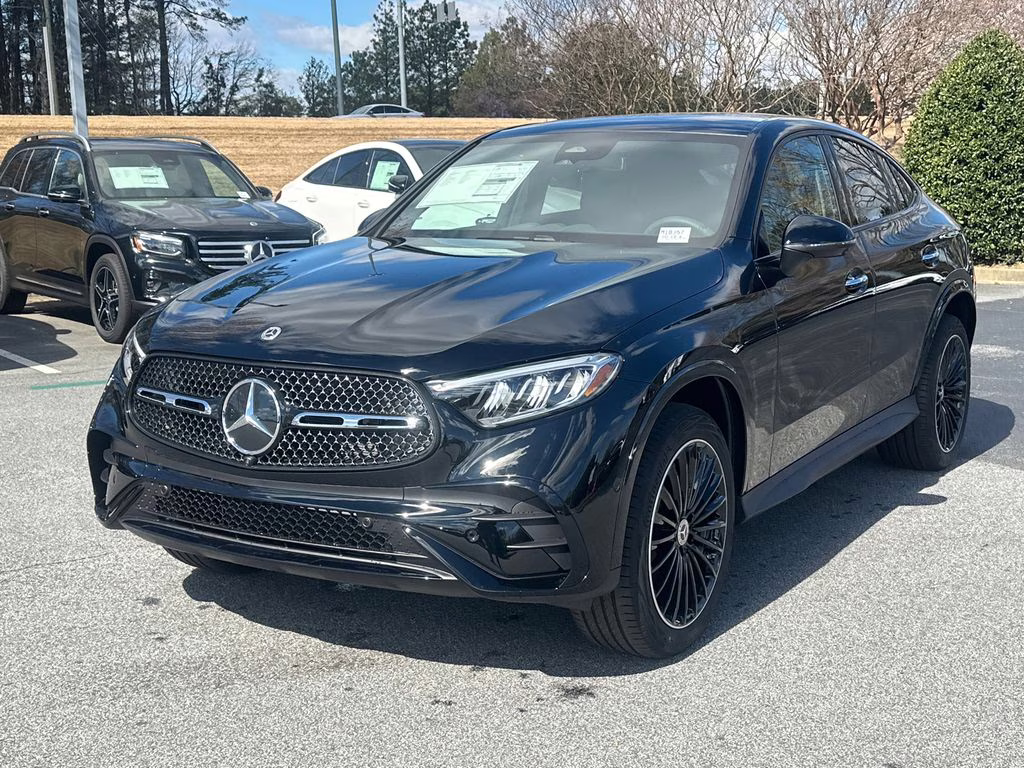 2026 Black Mercedes-Benz GLC GLC 300 Coupe AWD SUV