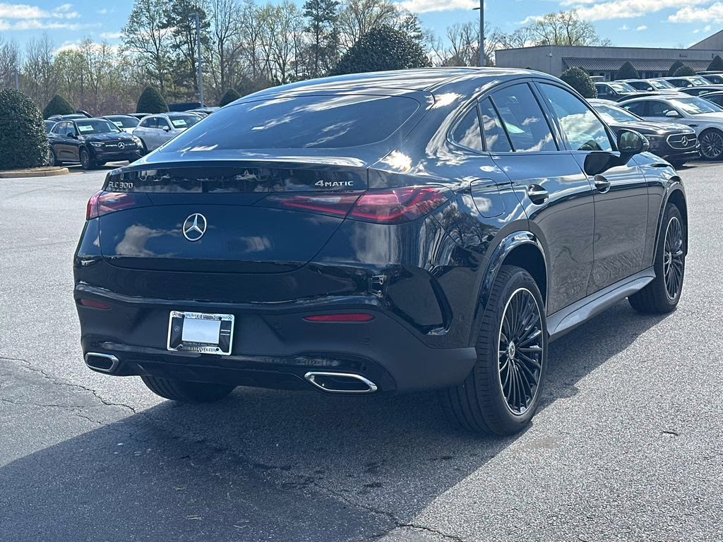 2026 Black Mercedes-Benz GLC GLC 300 Coupe AWD SUV