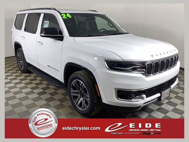 2024 Bright White Clearcoat Jeep Wagoneer Series II 4X4 SUV