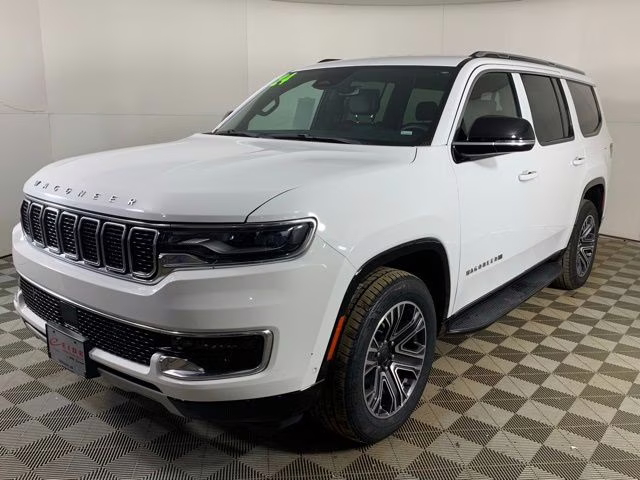 2024 Bright White Clearcoat Jeep Wagoneer Series II 4X4 SUV