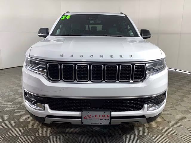 2024 Bright White Clearcoat Jeep Wagoneer Series II 4X4 SUV