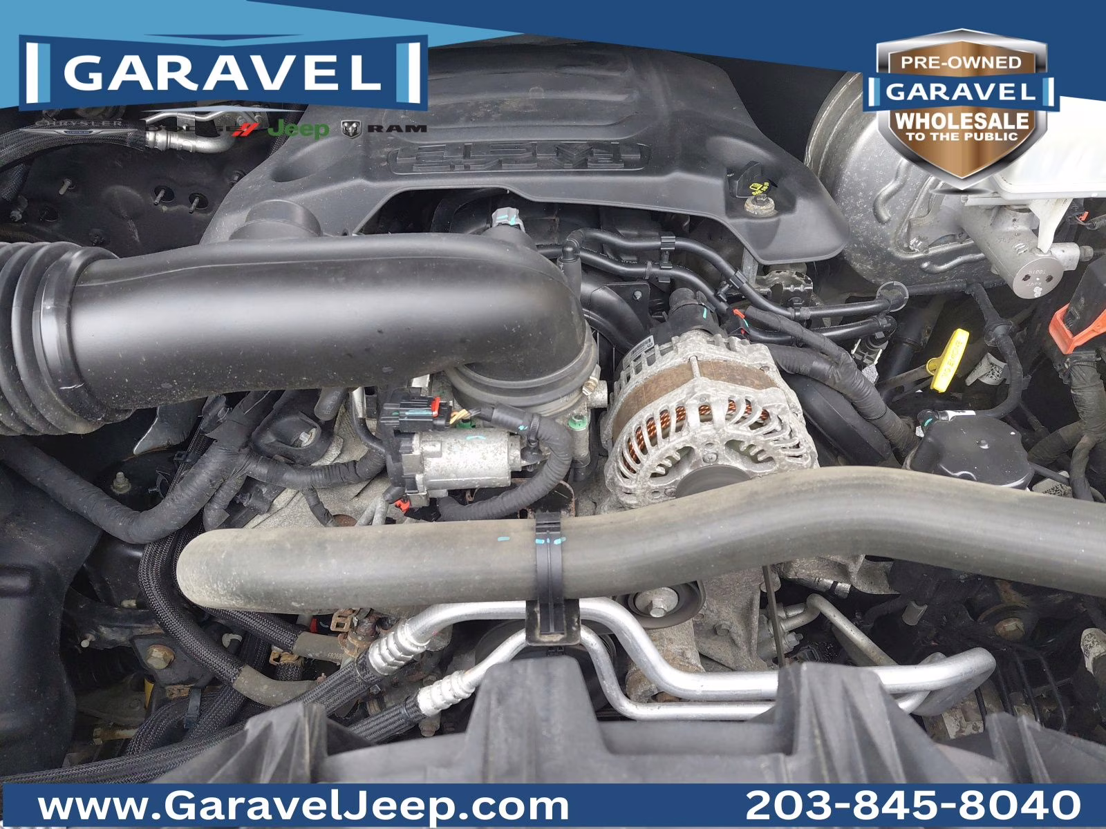 2019 Diamond Black Crystal Pearlcoat Ram 1500 Rebel 4X4 Truck