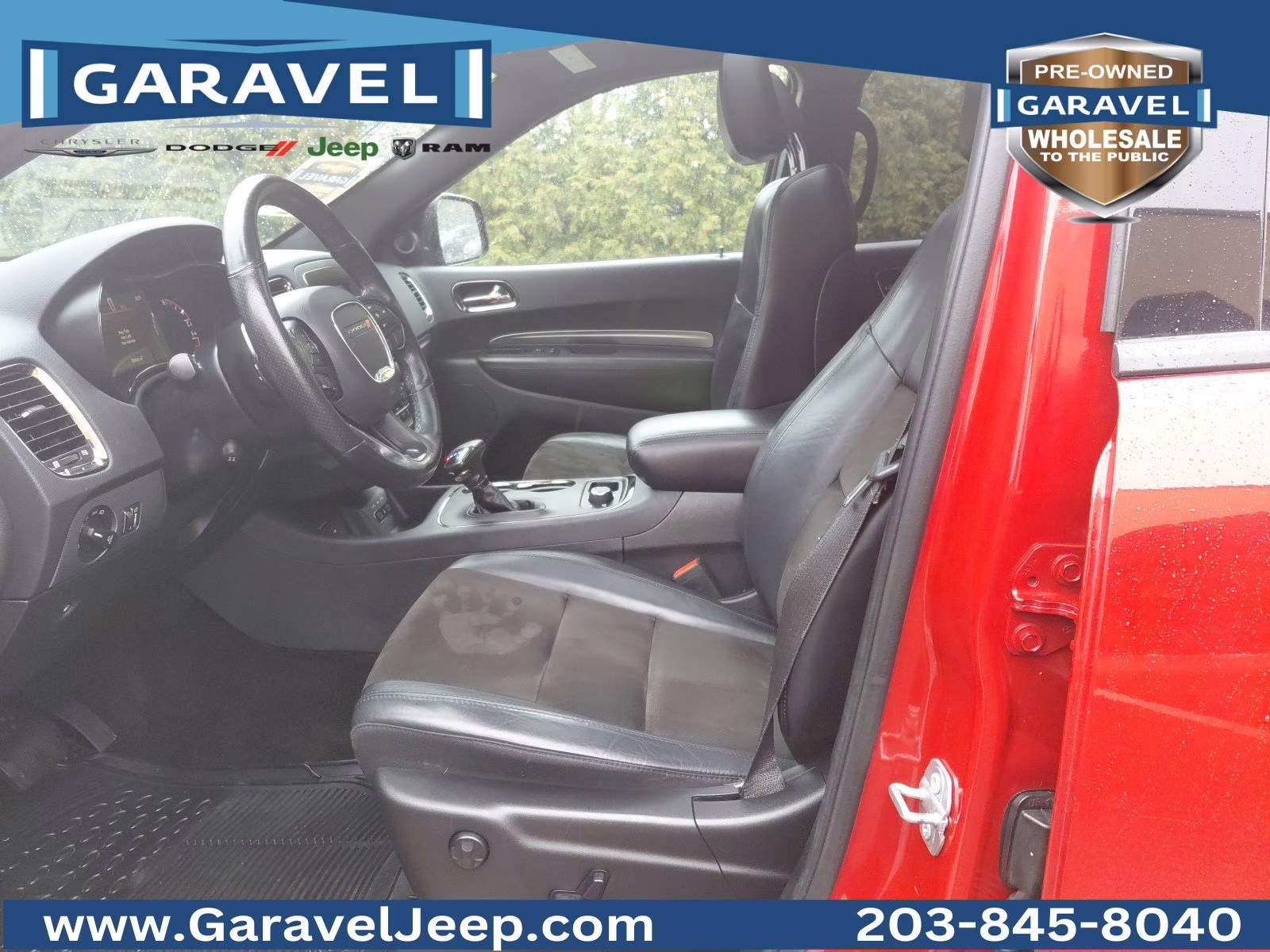 2019 Redline 2 Coat Pearl Dodge Durango R/T AWD SUV