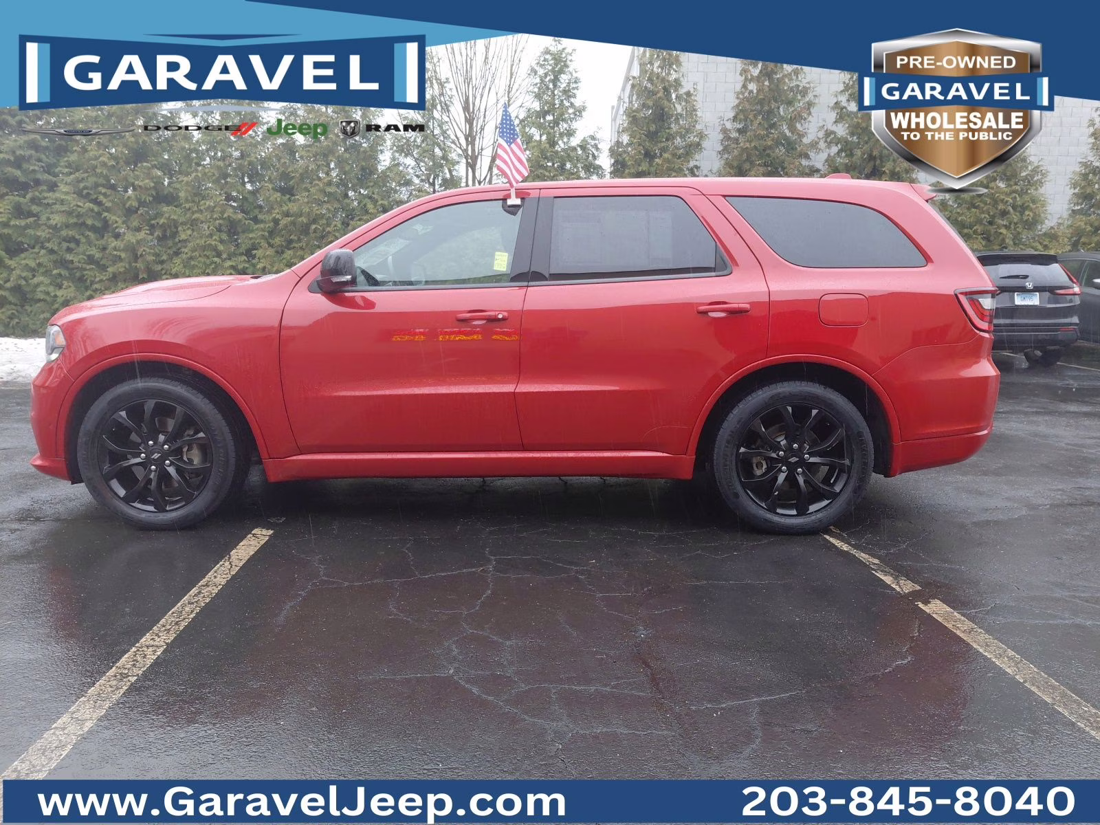 2019 Redline 2 Coat Pearl Dodge Durango R/T AWD SUV
