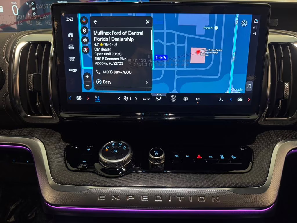 2026 Agate Black Metallic Ford Expedition Platinum 4X4 SUV