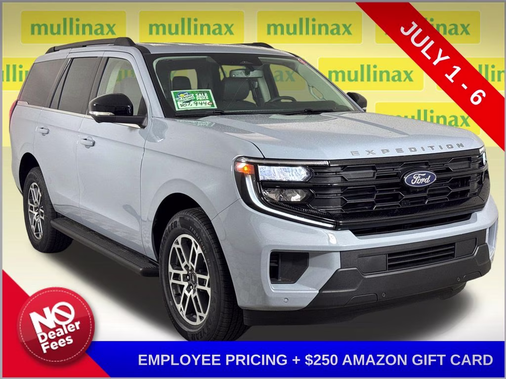 2026 Glacier Gray Metallic Tri-Coat Ford Expedition Active RWD SUV