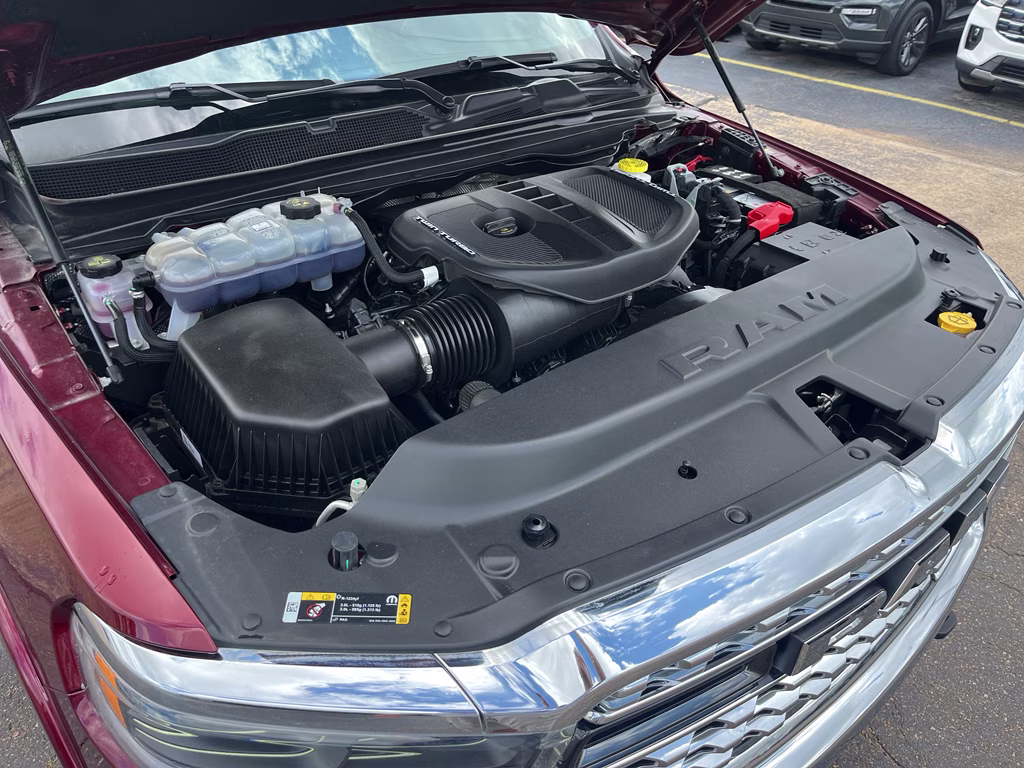 2025 Delmonico Red Pearlcoat Ram 1500 Limited 4X4 Truck