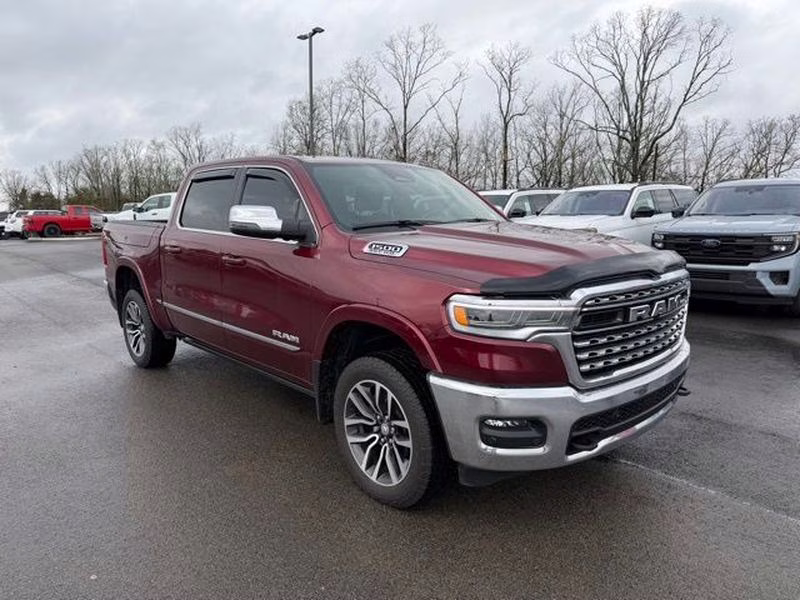 2025 Delmonico Red Pearlcoat Ram 1500 Limited 4X4 Truck