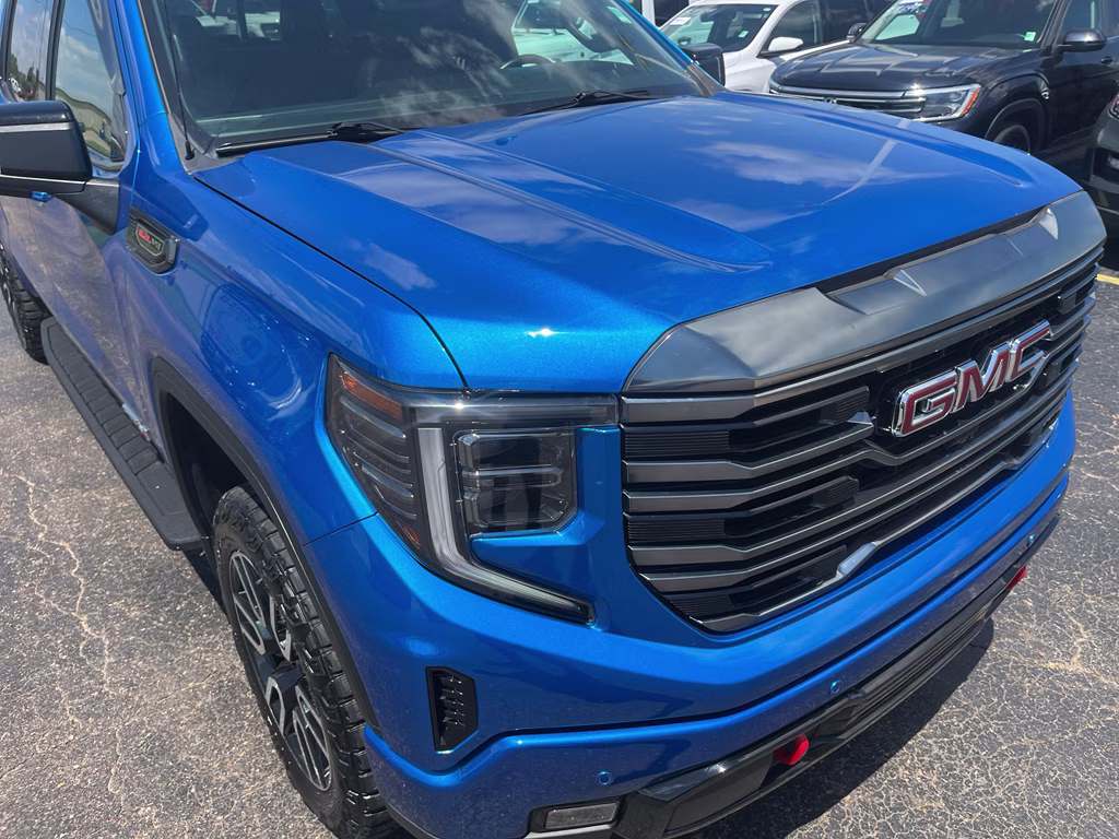 2024 Dynamic Blue Metallic GMC Sierra AT4 4X4 Truck