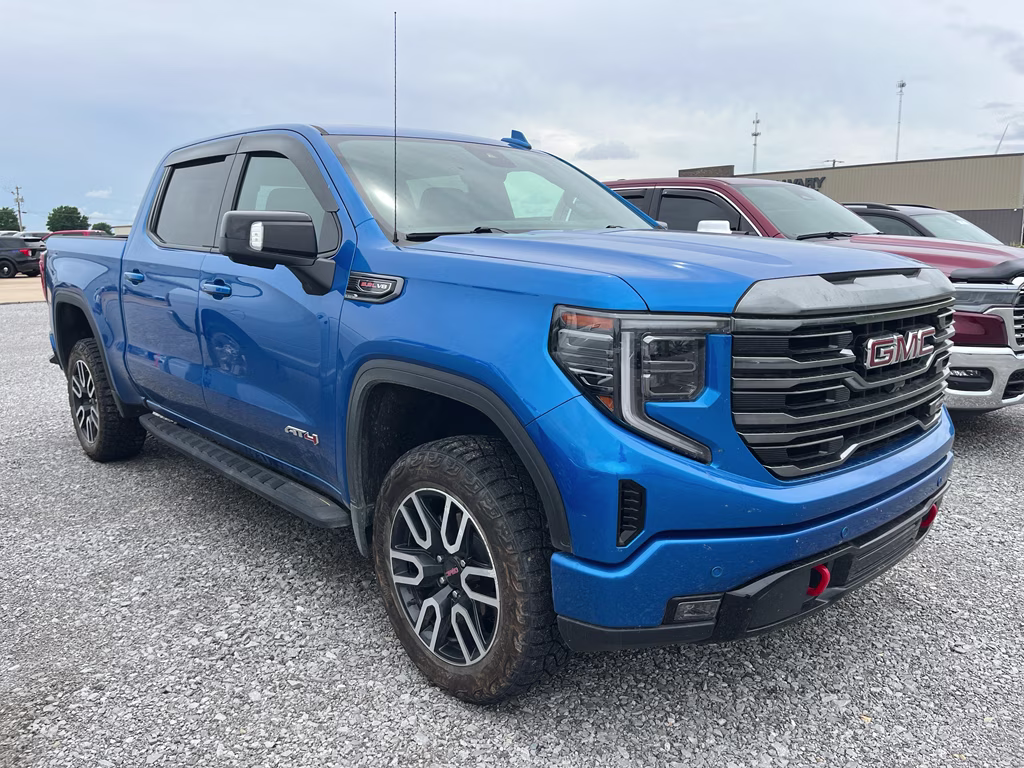 2024 Dynamic Blue Metallic GMC Sierra AT4 4X4 Truck