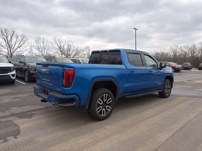 2024 Dynamic Blue Metallic GMC Sierra AT4 4X4 Truck