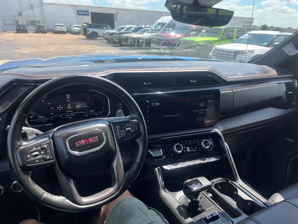 2024 Dynamic Blue Metallic GMC Sierra AT4 4X4 Truck