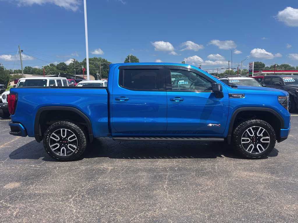 2024 Dynamic Blue Metallic GMC Sierra AT4 4X4 Truck