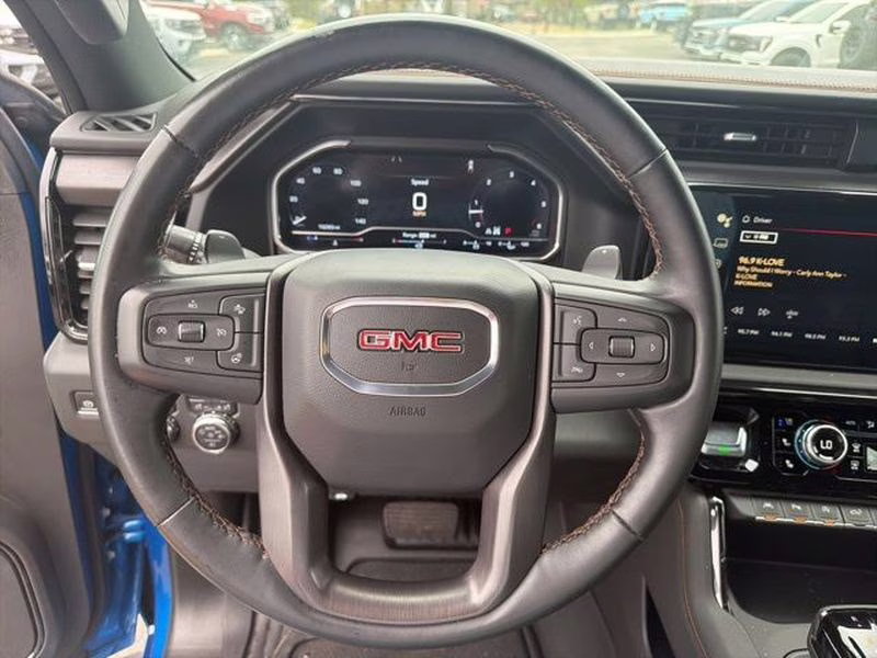 2024 Dynamic Blue Metallic GMC Sierra AT4 4X4 Truck