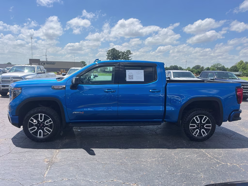 2024 Dynamic Blue Metallic GMC Sierra AT4 4X4 Truck