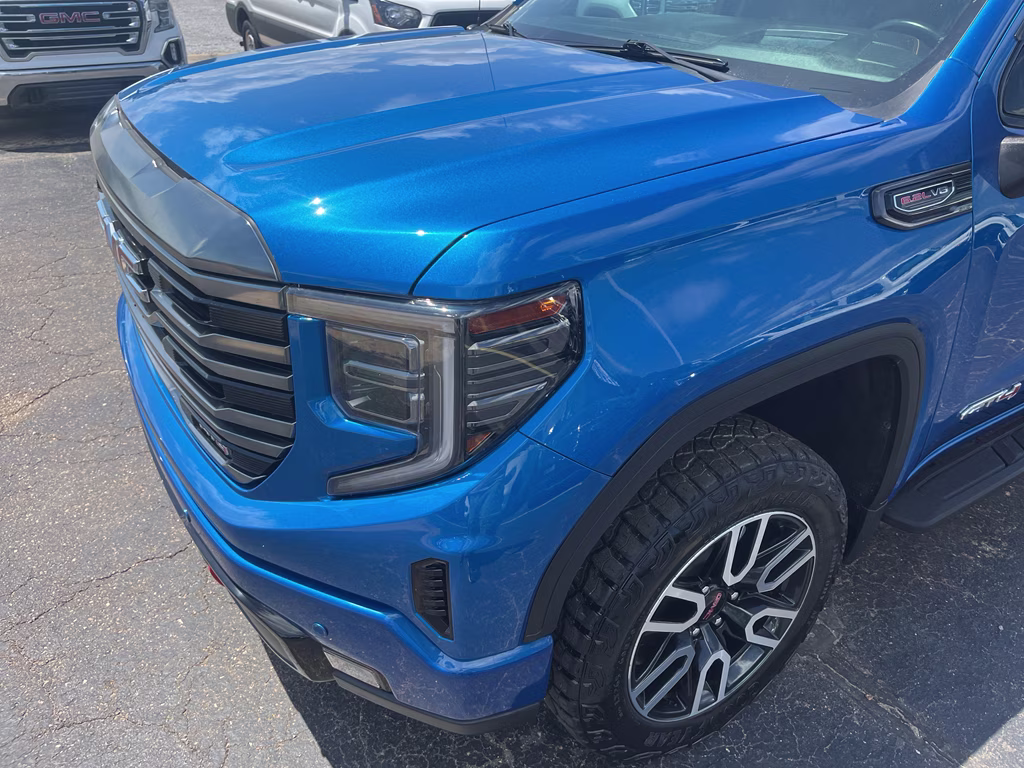 2024 Dynamic Blue Metallic GMC Sierra AT4 4X4 Truck