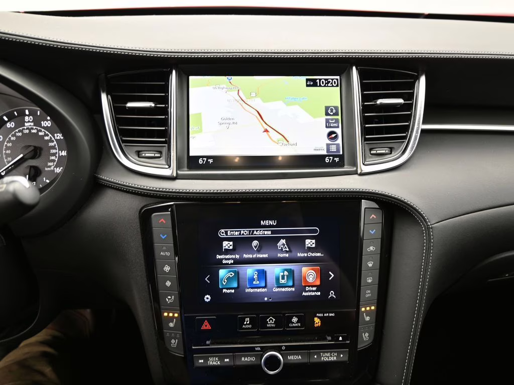 2023 Dynamic Sunstone Red INFINITI QX55 ESSENTIAL AWD SUV