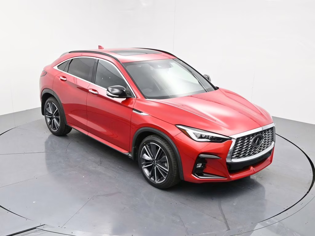 2023 Dynamic Sunstone Red INFINITI QX55 ESSENTIAL AWD SUV